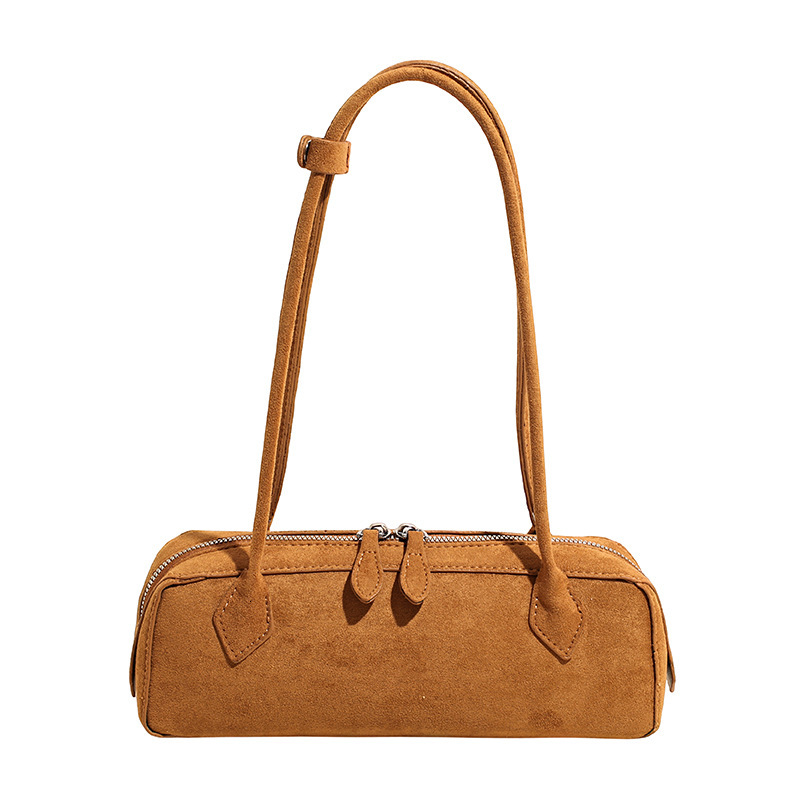 2025 New Designer Underarm Bag Retro Suede Shoulder Bag