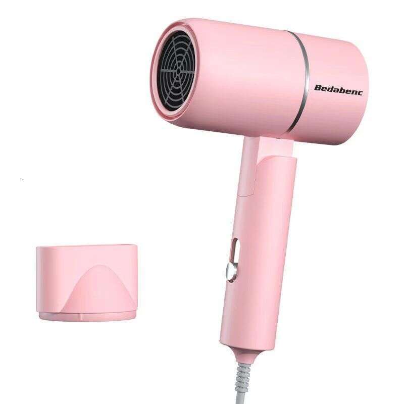 Customizable Household Small Power Heater 3 Speeds Portable Foldable Blue Light Hair Blow Dryer