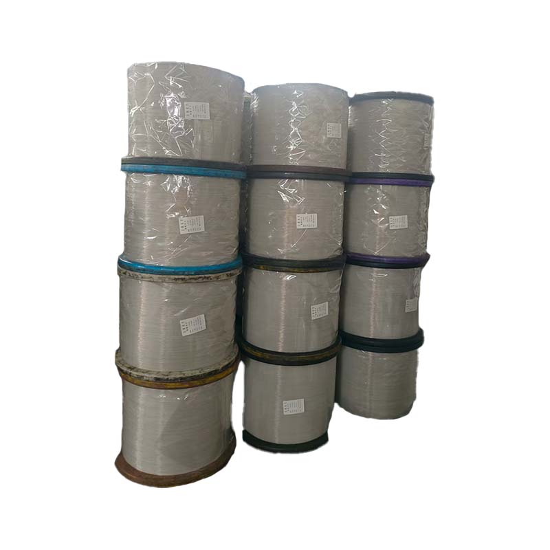 Small Size B-class White Nylon Polyester Monofilament is Used for Making Sturdy and Durable Zippers for Clothing and Luggage