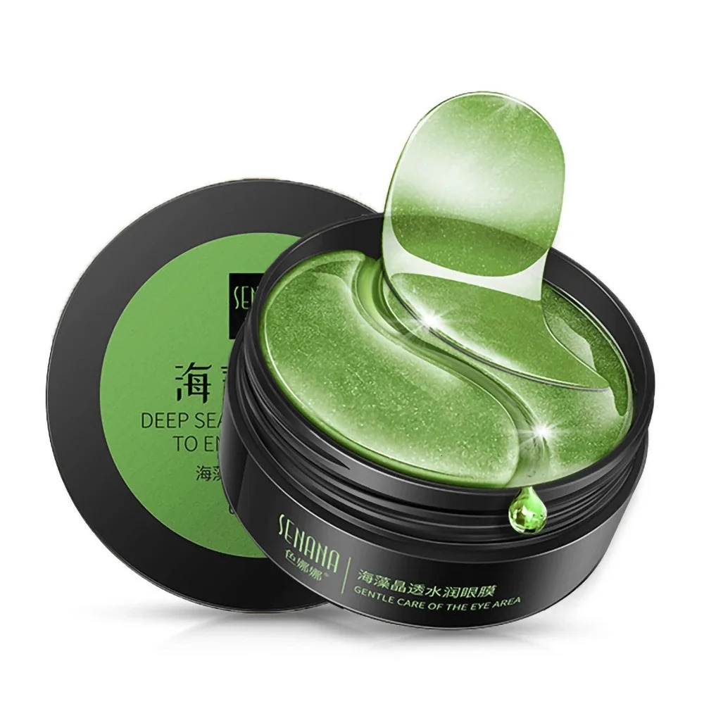 60pcs Eye Mask Gold Seaweed Eye Patche Crystal Collagen - Aging Dark Circles Eyes Care 250813