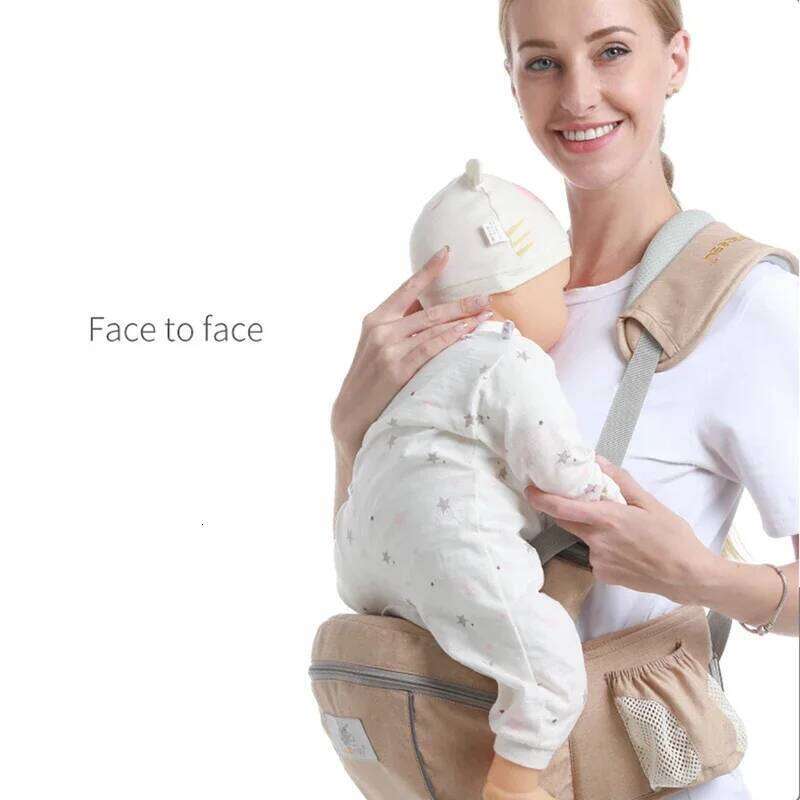 Ergonomic Portable Infant Kid Hip Seat Waist Stool Sling Front Facing Kangaroo Wrap Carrier For Baby Gear