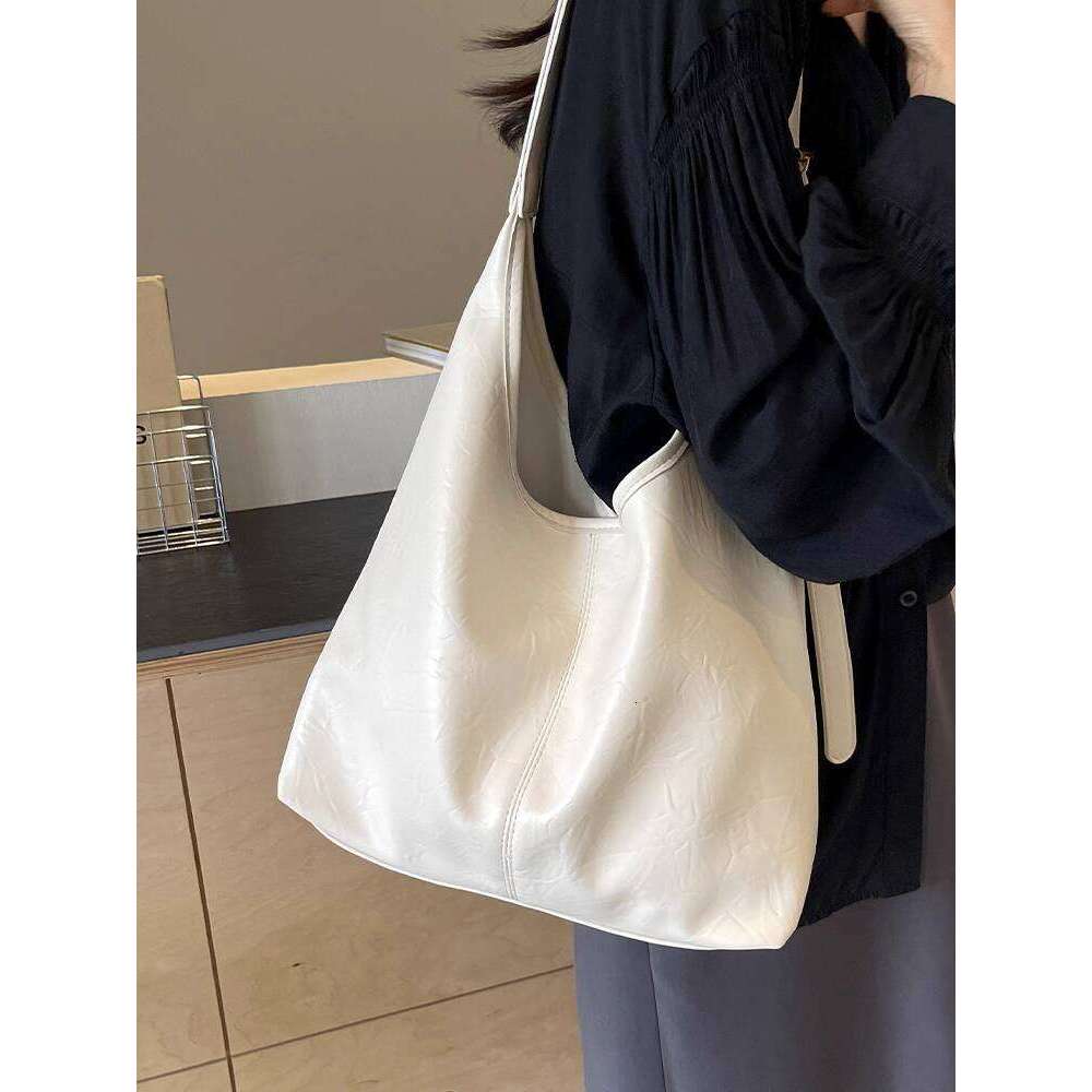 College Student Simple Versatile Fashion Single Shoulder Underarm for Women 2025 NEW free shipping Summer New Large Capacity Tote Bag