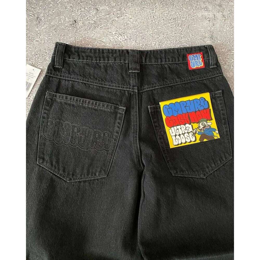 American Vintage Washed Distressed Jeans High Street Casual Japanese Women Pants Y2k Loose Straight Fit Slim and Versatile