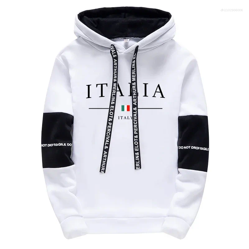 Men's Hoodies 2025 Hooded Sweatshirts Sweatpants Italy Fashion Hoodie Streetwear Male All Seasond Daily Casual Sport Clothes
