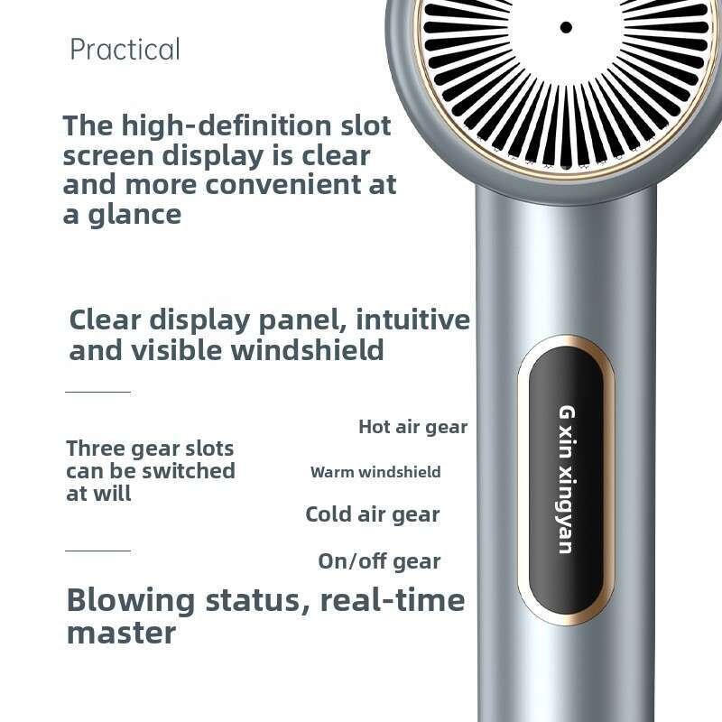 High-Speed Household Dormitory Use, Hot/Cold Wind, Various Power Levels, Popular Hair Salon Electric Blow Dryer