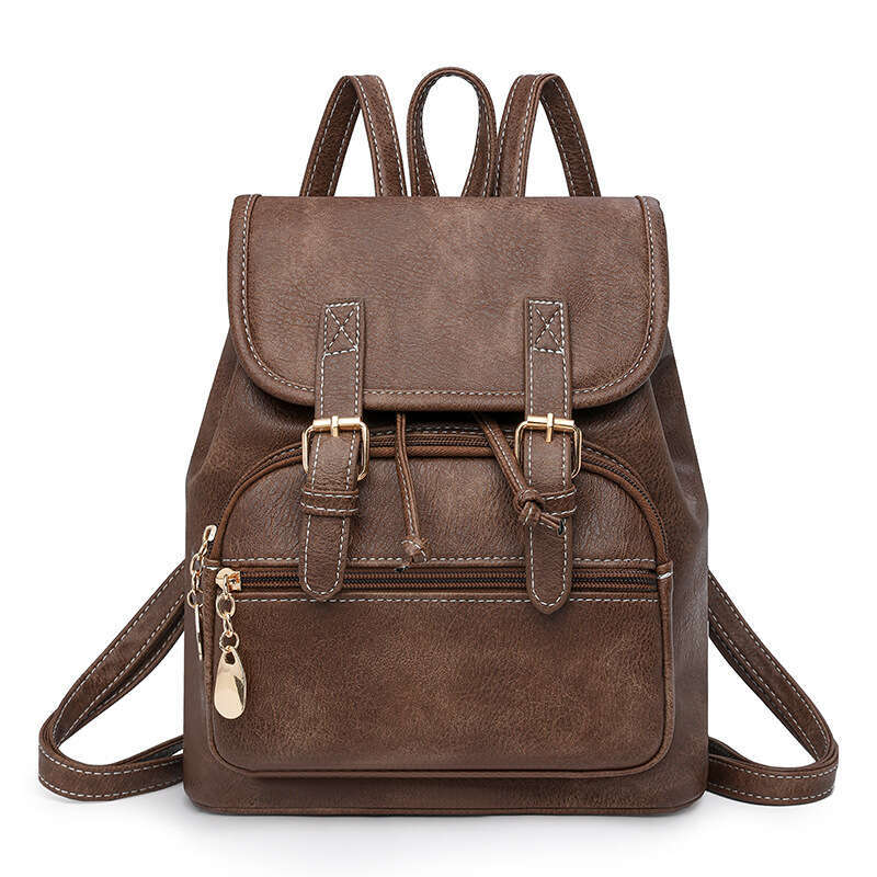 Tote New Fashion Casual Business Commuter Travel Bags Designer Women PU Backpack for and Men
