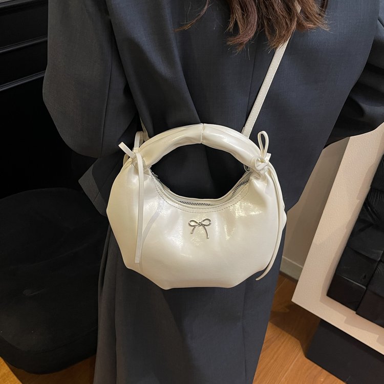 womens one size shoulder crossbody handbag with zipper autumn style pu leather