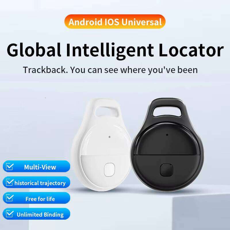 Portable Mini MFI Certified Pet Smart Google Findhub Anti-Lost Alarm Air Tag Tracker Locator Compatible with IOS and Android