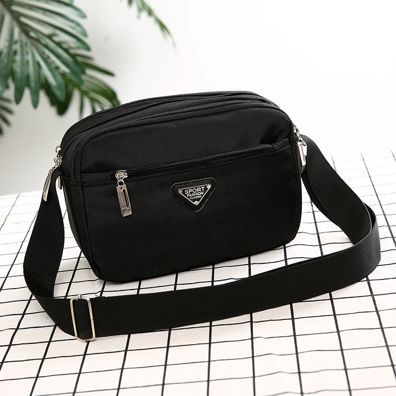 2025 Spring New Street - style Women's Cross - body Bags. Nylon Shoulder Bags Casual Small Square Nylon Bags for Women