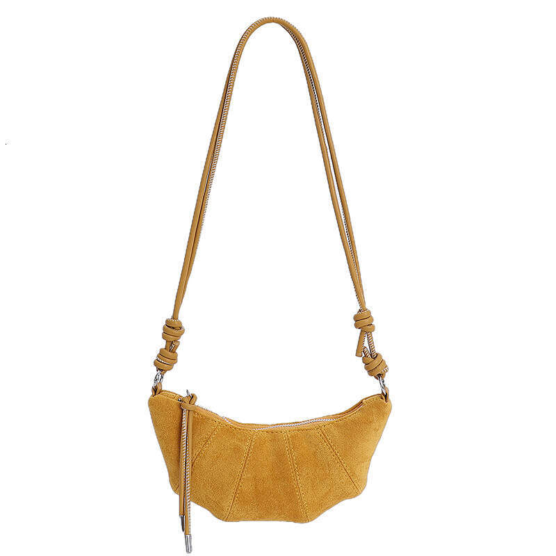 Fashion Horn for Women 2025 New French Niche Single Shoulder Versatile Crossbody Trendy Crescent Bag
