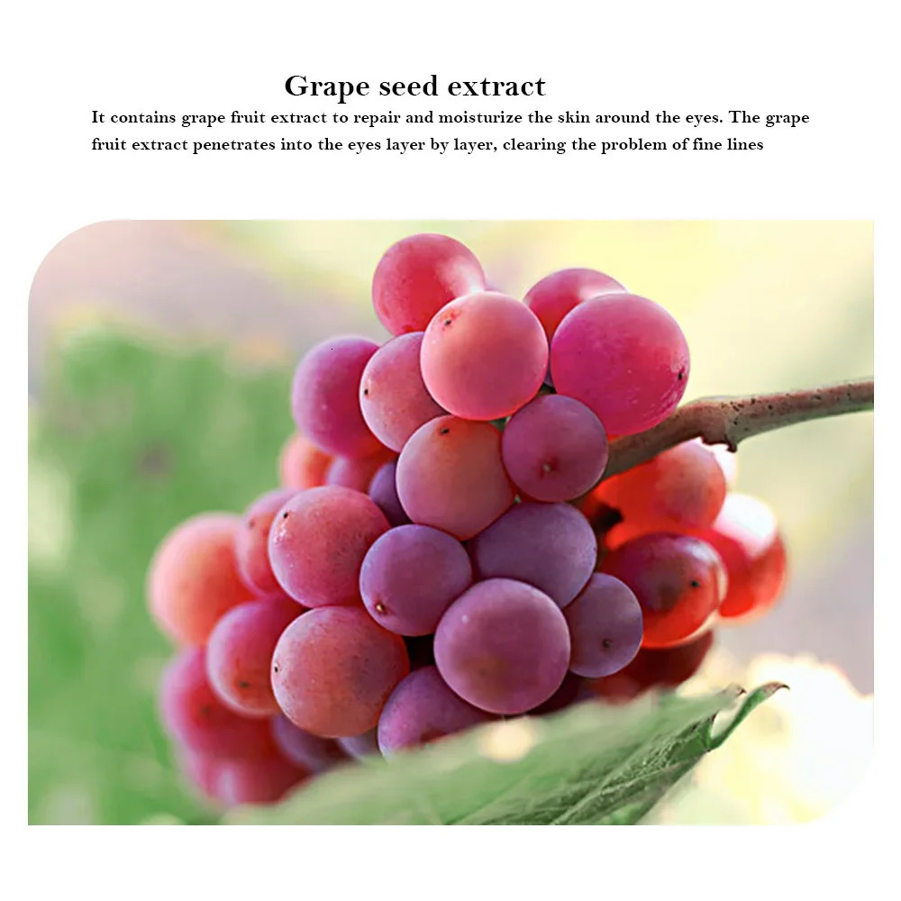Grape -aging Collagen Eye Mask Dark Circles Dry Eyes Masks Beauty Skin Care Eye Patches 60Pcs 250813