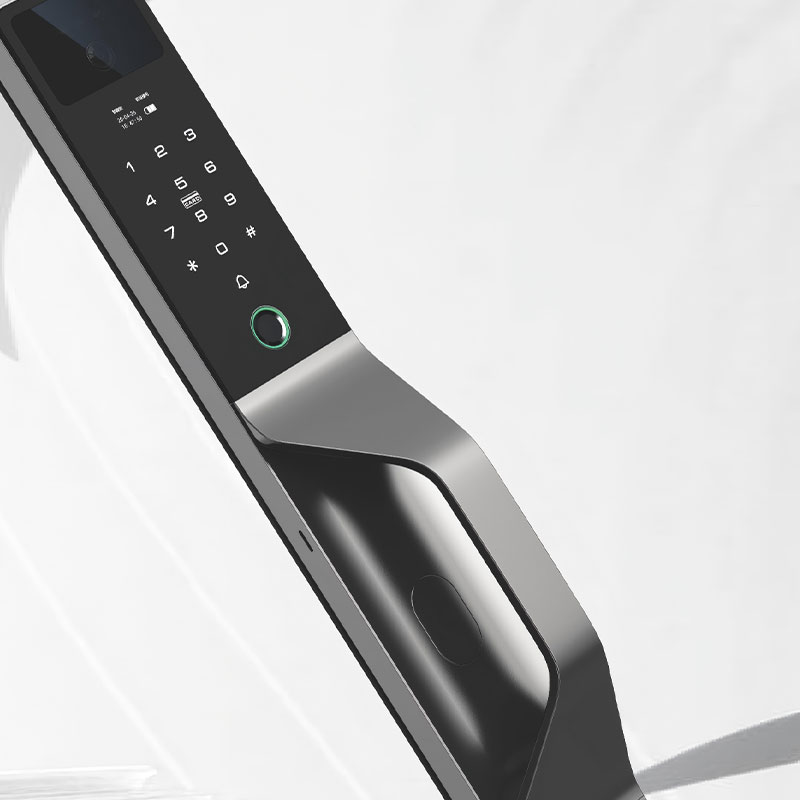 Video intercom fingerprint smart door lock with facial recognition, fingerprint lock with camera, smart digital lock RUBINHR C949-2