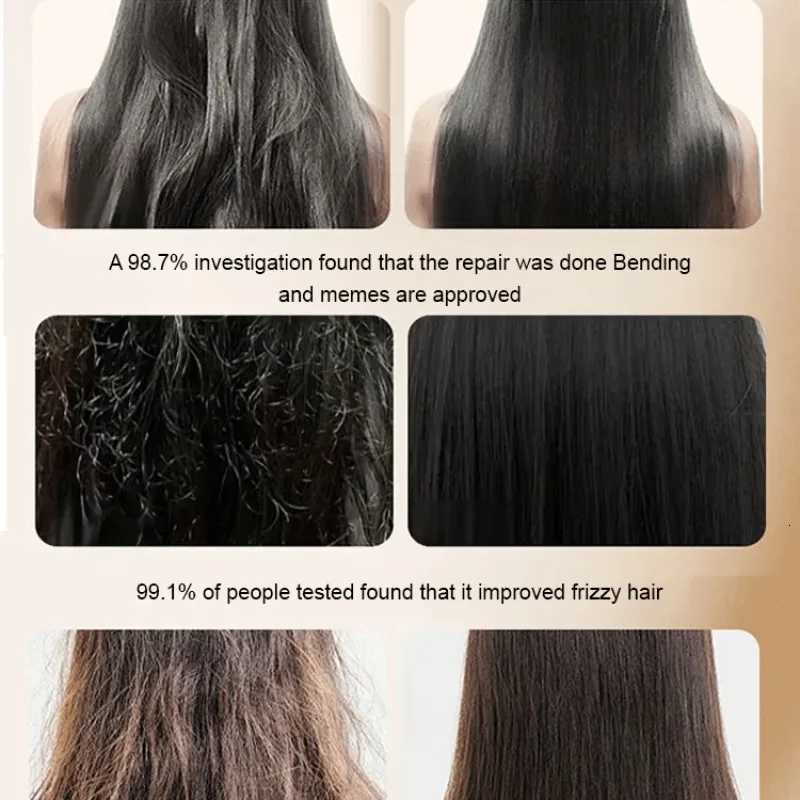 Styling Comb Hairdressing Comb Lightweight Portable Electric Curling Iron Smooth Frizz Caring Care Hair Comb Fluffy Hairstyle W250814