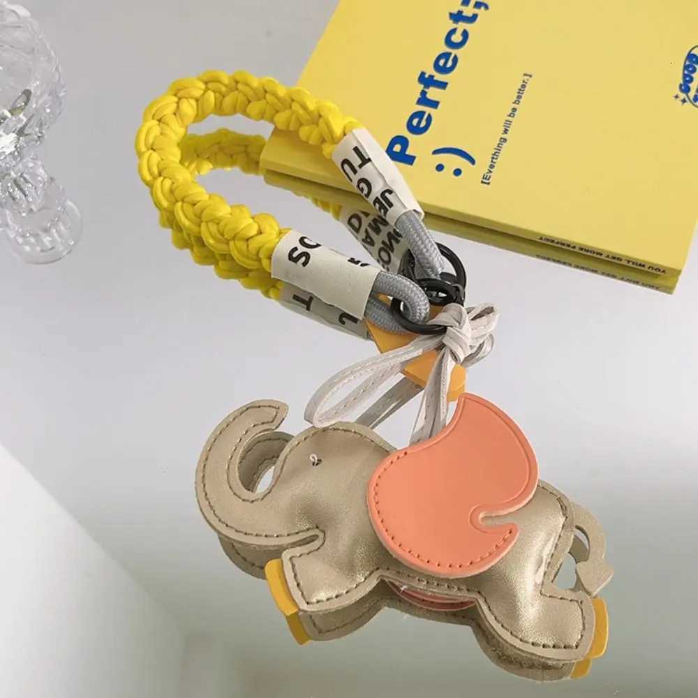 Designer Stylish Unisex Travel Companion Airplane-Themed Elephant Pu Strap Jewelry Z250826