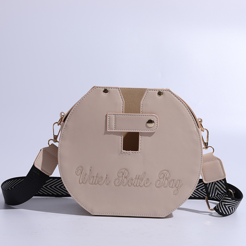 Hot Selling Outdoor Portable Drink Bottle Water New Purple Large Insulated Cup Shoulder Crossbody Bag