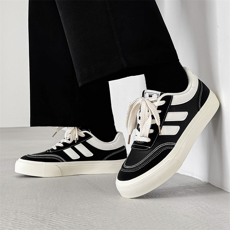 Men's canvas shoes 2026 spring sports skate shoes men's niche original German training skate shoes