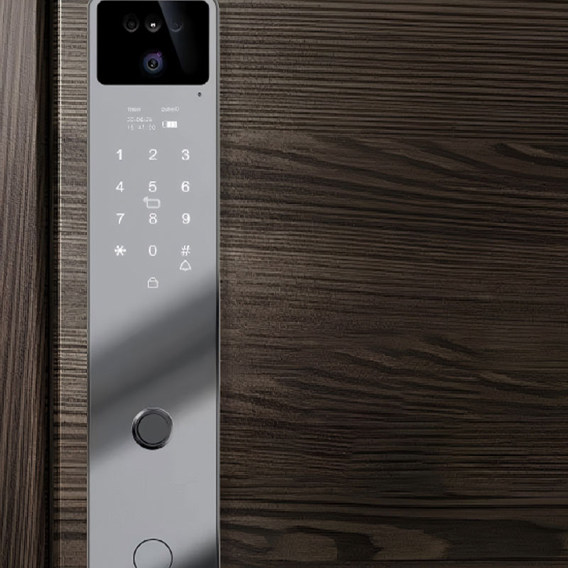 Smart Door Lock with Facial Recognition, Fingerprint Lock, Camera, Biometric Door, Smart Digital Lock RUBINHR F7