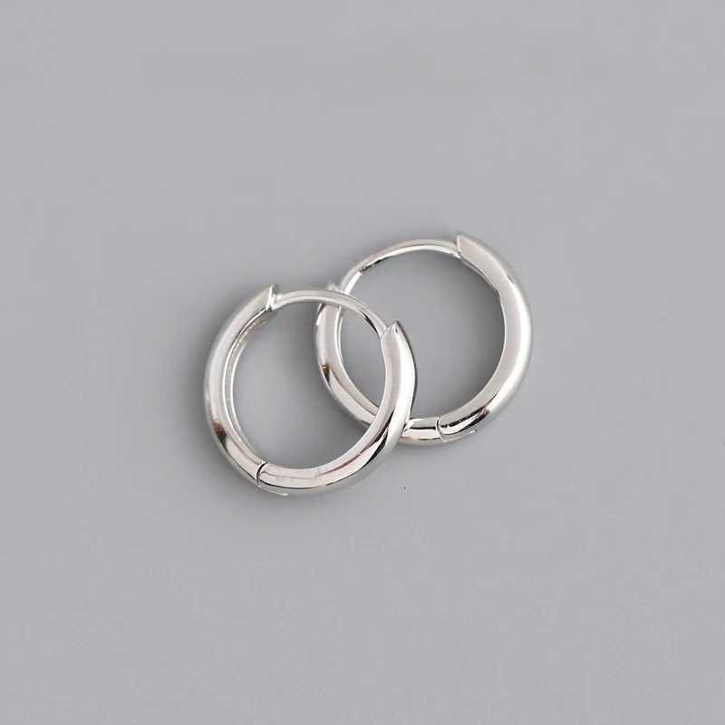 925 Sterling Silver Geometry Hoop Earrings for Women Fashion Silver Jewelry Gifts Trend XJ250814