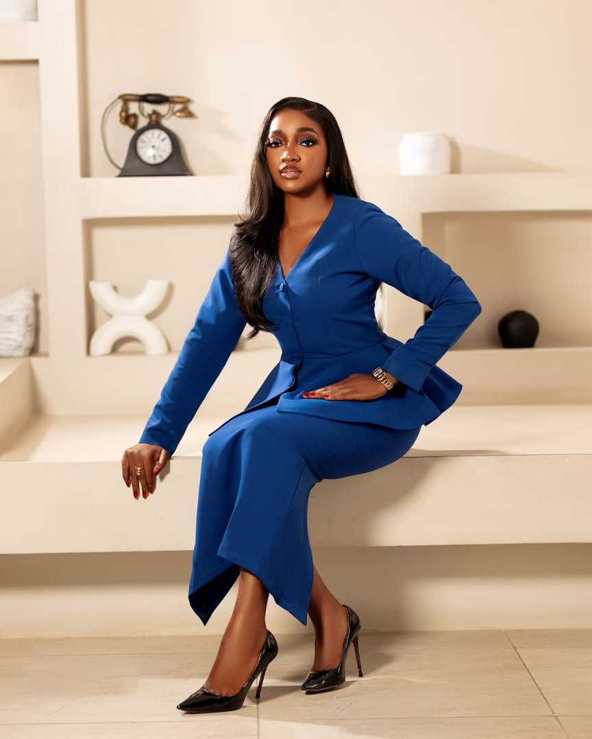 Fashion Women Suit Single Breasted 2 Piece Jacket Dress Formal Business Occasions Customized