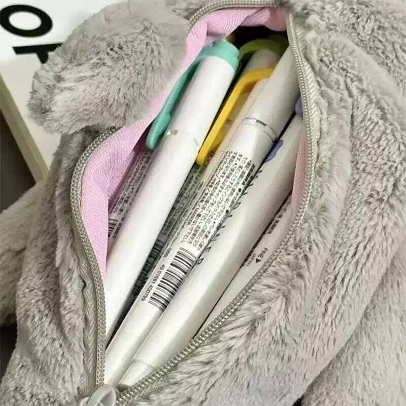 Plush Platypus Doll Pen Bag Ins High Value Soft Cure Decompression Students Learning Stationery Storage Back-to-school Essential