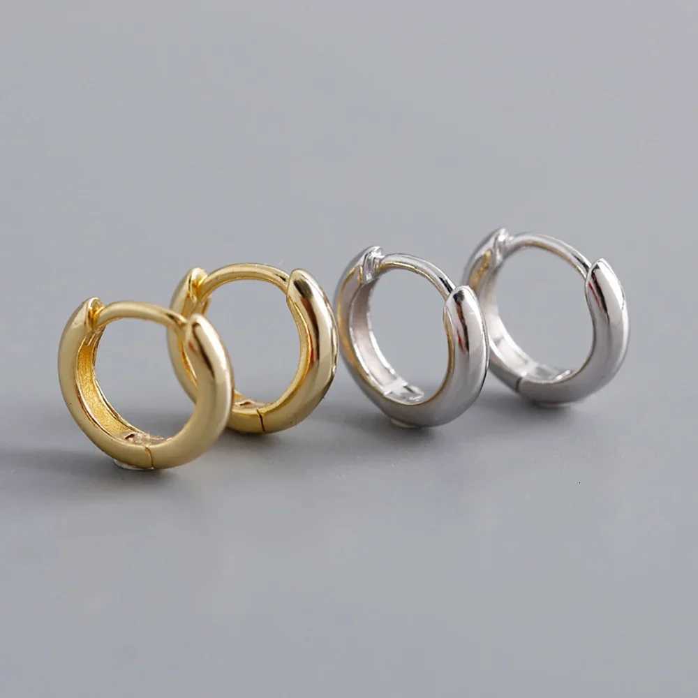 6-15mm Stainless Steel Earring Minimalist Classic Round Gold Color Earring for Women Men Tiny Huggie Hoop Rock Jewelry Gift XJ250814