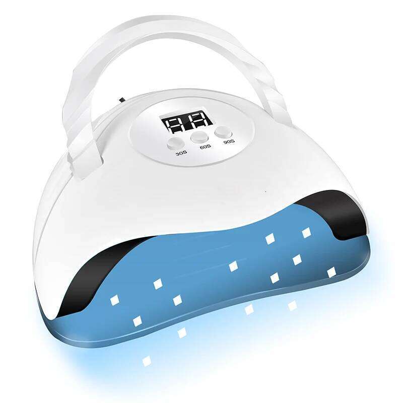 Polish Kit With 9Pcs Poly Extension LED Lamp Dryer 18 Colors Semi Permanent Gel Varnish Base&Top Coat Nail Tool Set