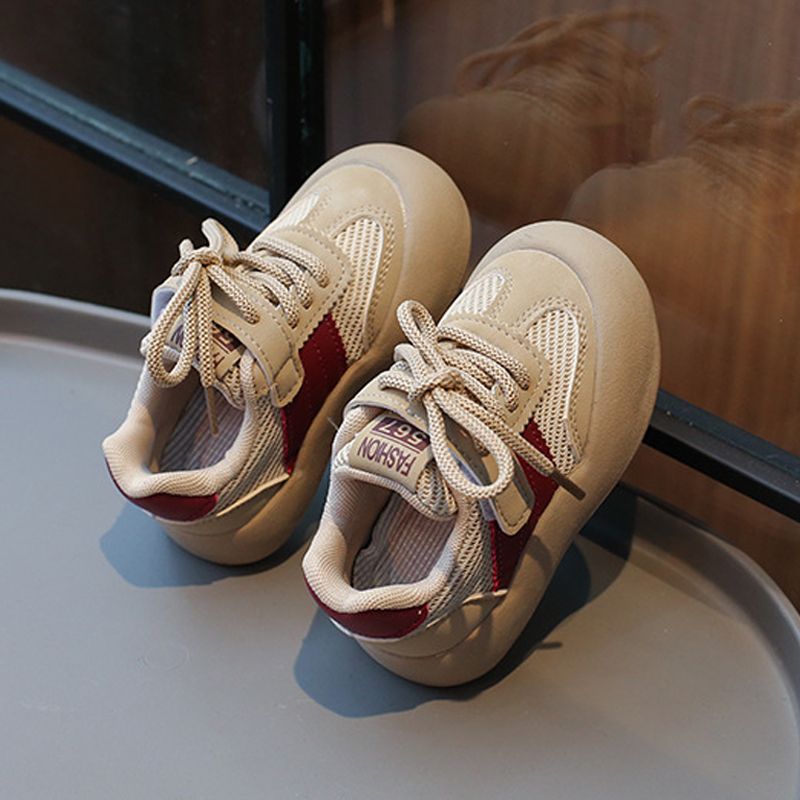 Children's Sneakers Kids Fashion Design White Non-slip Casual Shoes for Boys Girls Breathable Sneakers Toddler Outdoor Shoe Sizes US6C-US13C 0002