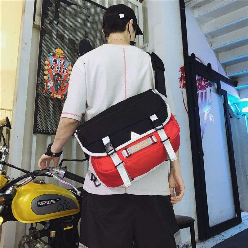 Crossbody For Men Unique New Korean Style Fashionable Trendy Casual Shoulder Bag, Functional Messenger Bag