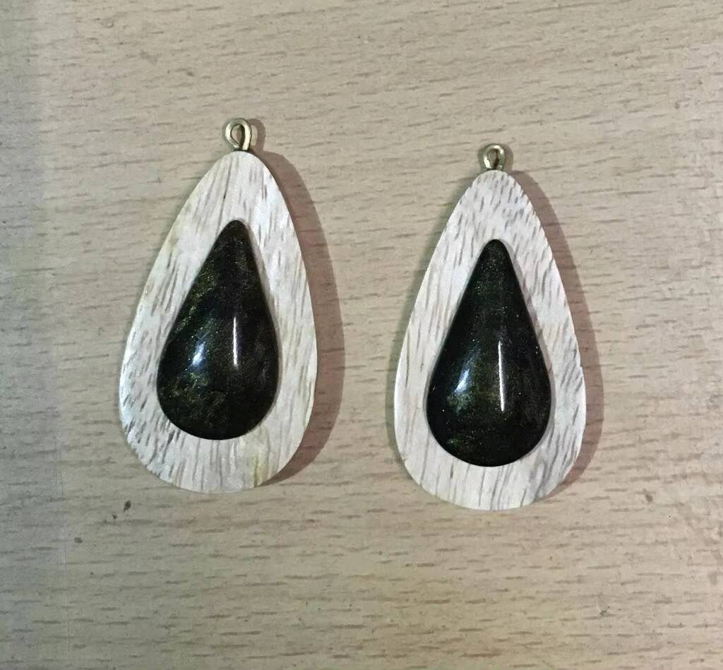 Design Handmade Luxurious Colorful Resin Fashion Earrings for Indian Women