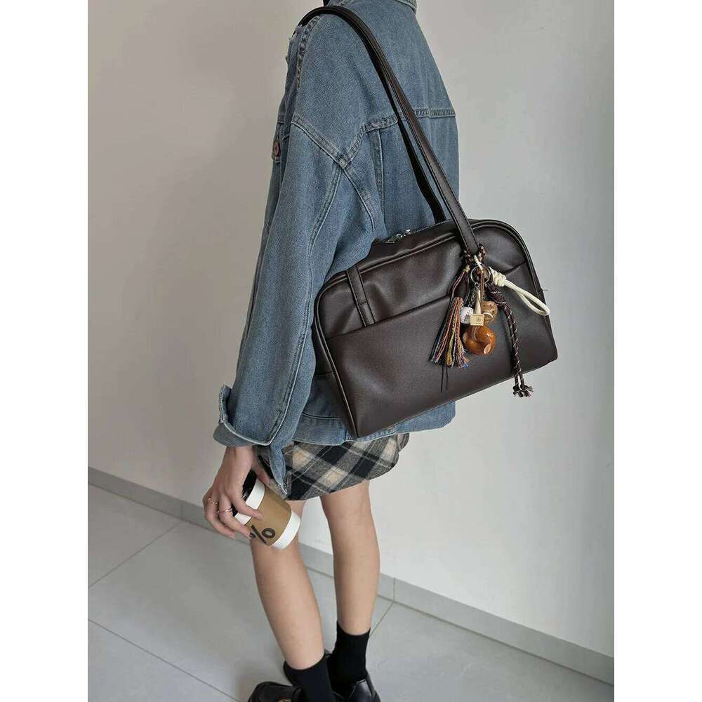 CGCBAG Vintage Designer Women Tote Casual Lage Capacity Female Shoulder Bag High Quality PU Leather Ladies Handbags