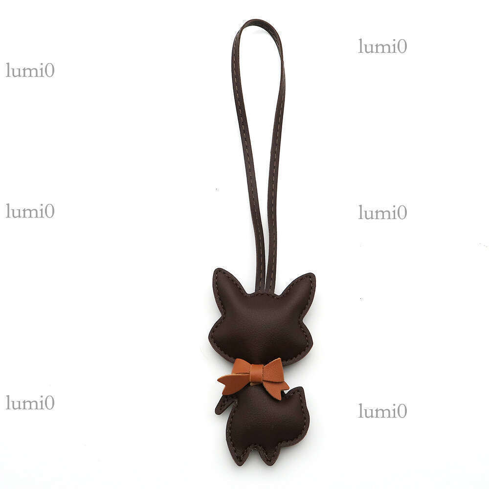 PU Cotton-Filled Cute Cartoon Fashion Bag Pendant Couple Small Ornament Car Keychain