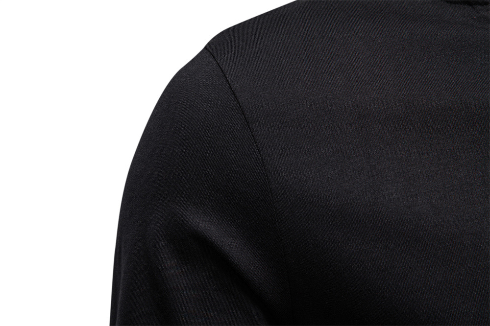 Designer t shirt Men's Fall 2025 Casual V-Neck Long Sleeve T-Shirt Slim Fit 100% Cotton Basic TopEuropean size: S-2XL