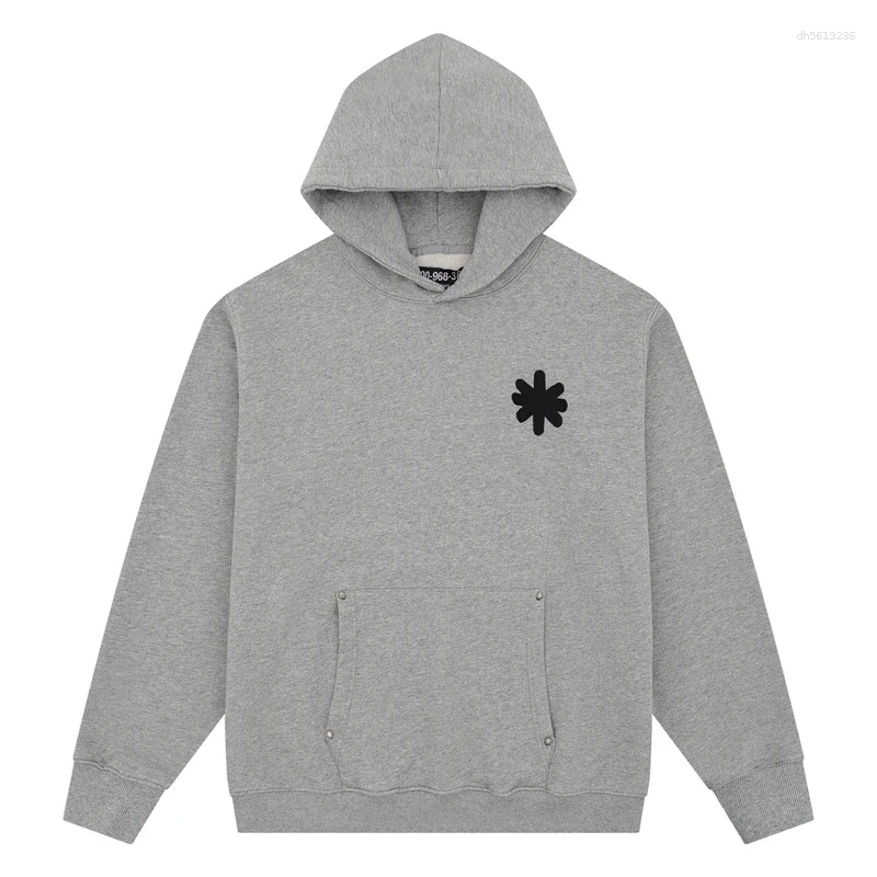 Designer Men's Hoodies Tide Brand LOST Hoodie Wash Water Do Old Retro Zipper Hooded Sweatshirt Classic Logo Pattern Cardigan Men Women