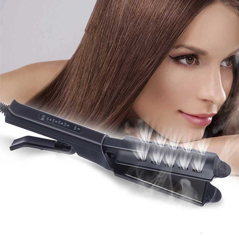 Straighteners Flat Iron Hair Straightener Portable Wide Hair Straighteners Flat Irons Hair PTC Heated W250814