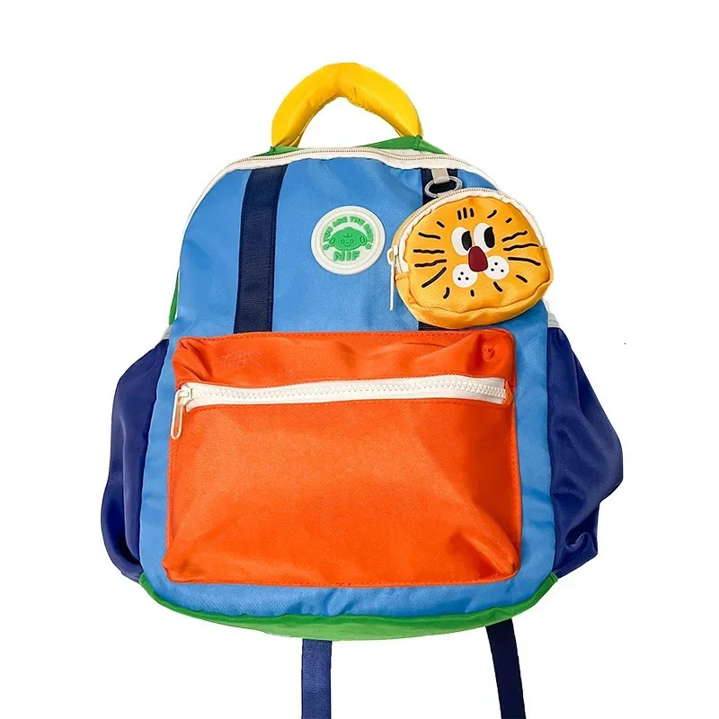 Children Lightweight Kindergarten Kids Backpack Fashion Cute Cartoon Parent-child Bag Trendy Versatile Student School Backpack 250813