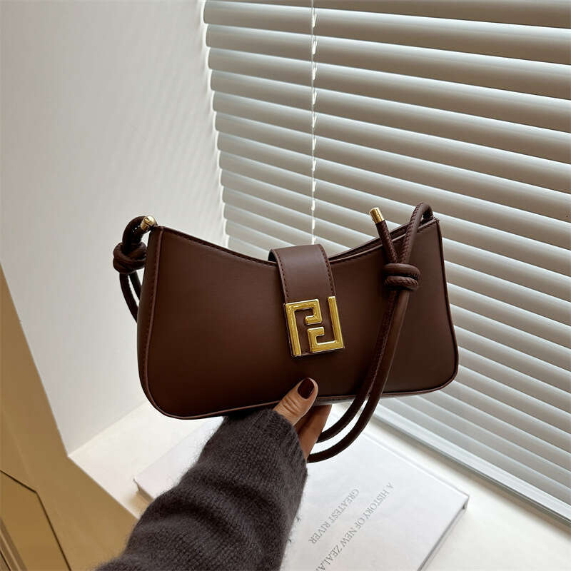 Designer bag Luxury bag Trendy Casual Underarm Niche Fashion Commuter Single Shoulder Crescent Bag