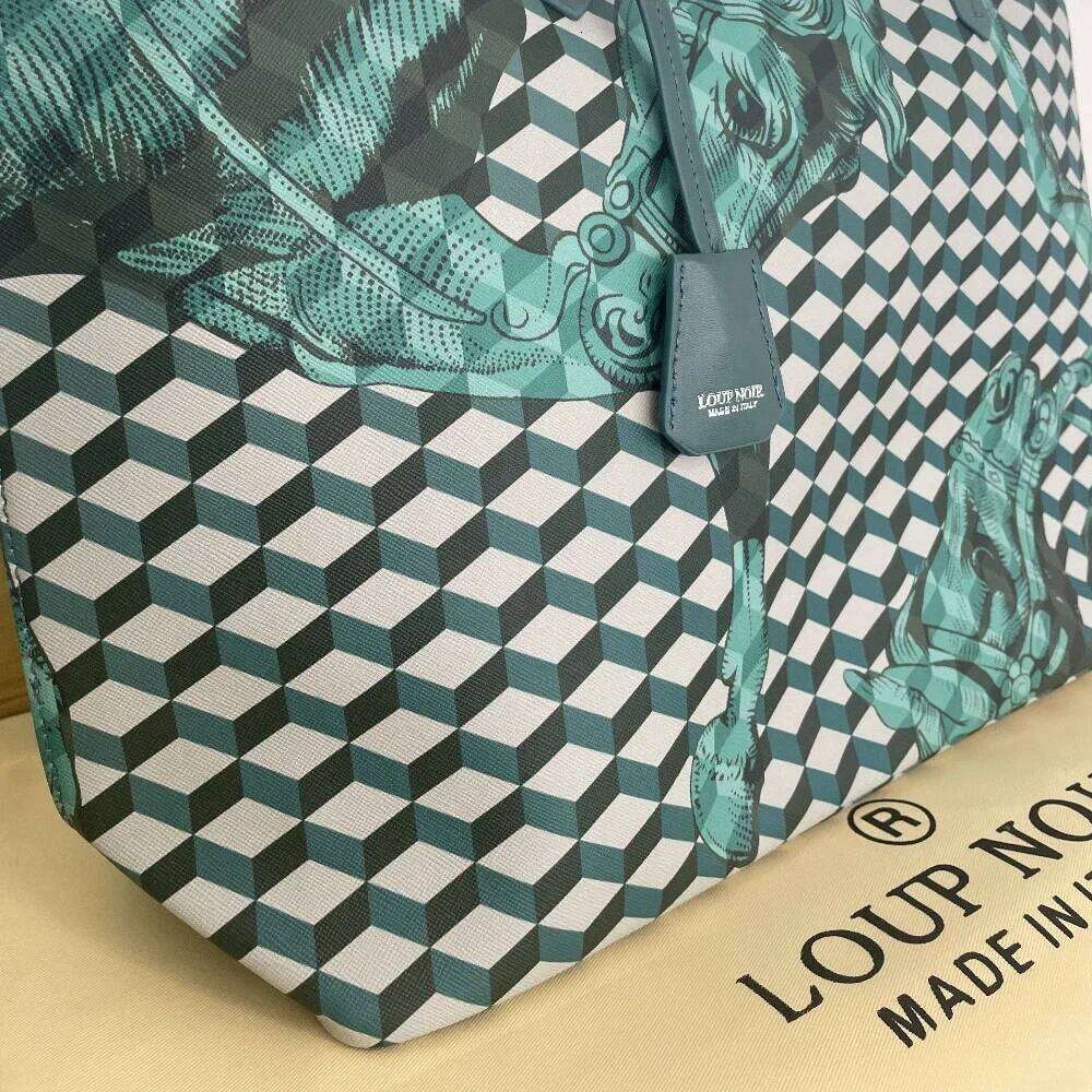 LOUP NOIR New Womens Tote Bag High quality Large Capacity Female HandBags Shoulder Women Noir Bags Quality Casual Totes Sac bag