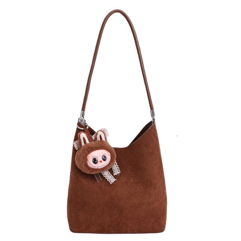 2025 New Trendy Large Capacity Bucket for Women, Fashionable Underarm Bag, Casual Shoulder Bag