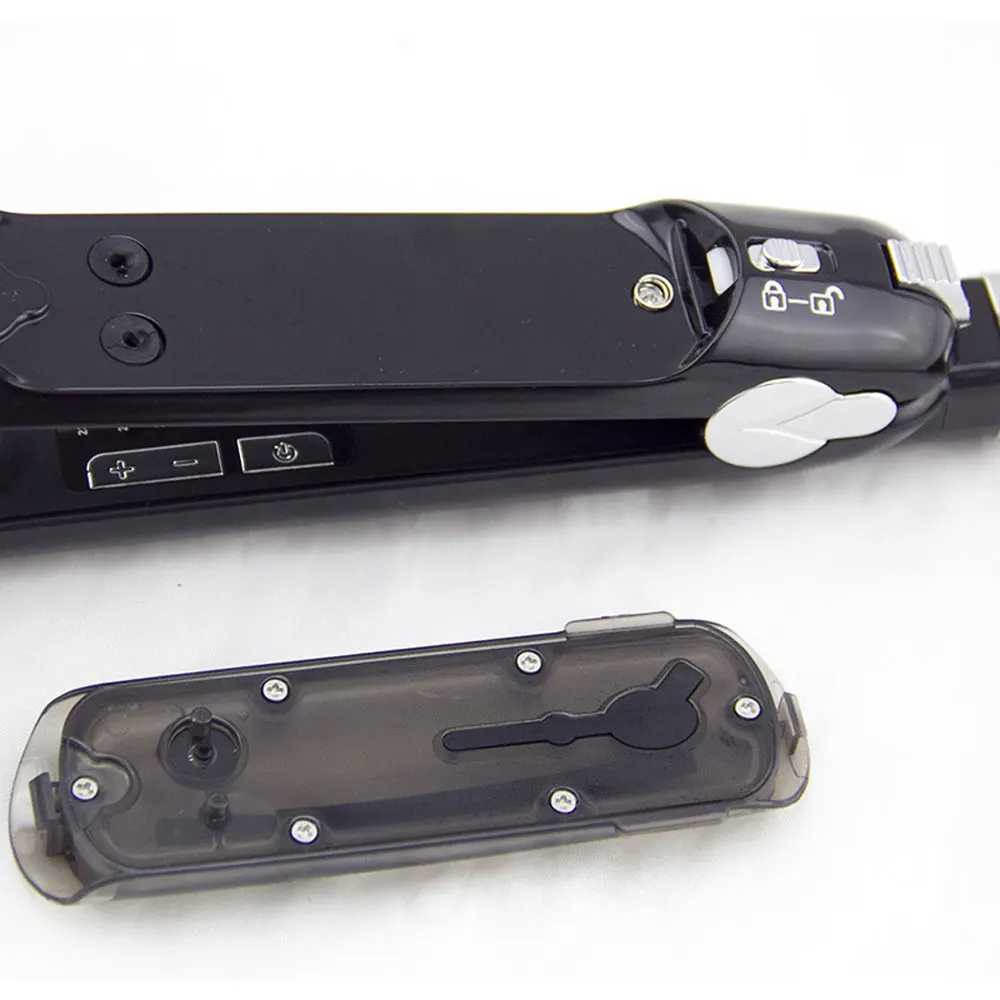 Household Hair Straightener Professional Steam Hair Flat Iron Ceramic Vapor Straight Curling Dual-use Hair Beauty W250814