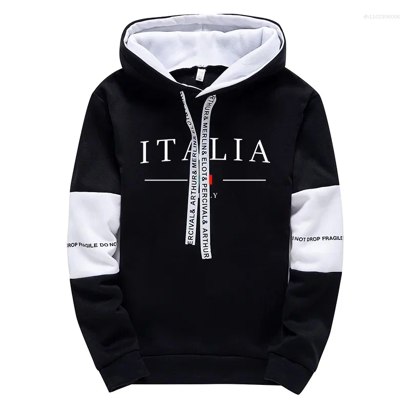 Men's Hoodies 2025 Hooded Sweatshirts Sweatpants Italy Fashion Hoodie Streetwear Male All Seasond Daily Casual Sport Clothes