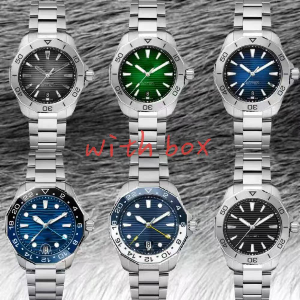 classic Mens watch automatic Designer watches 40MM 43MM Stainless Steel waterproof Wristwatches with sapphire glass Orologio Di Lusso with box luxury