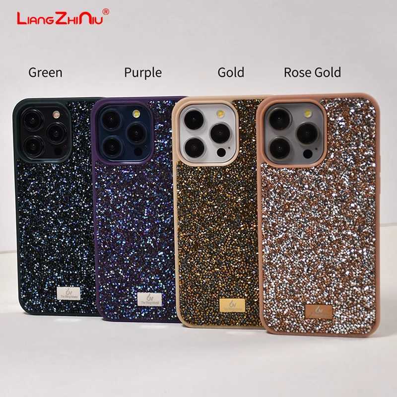 Luxury Full Diamond Bling Case For 16 15 Pro Max Iphone14 All-Inclusive And Drop-Proof Premium Glitter Star Case L250813