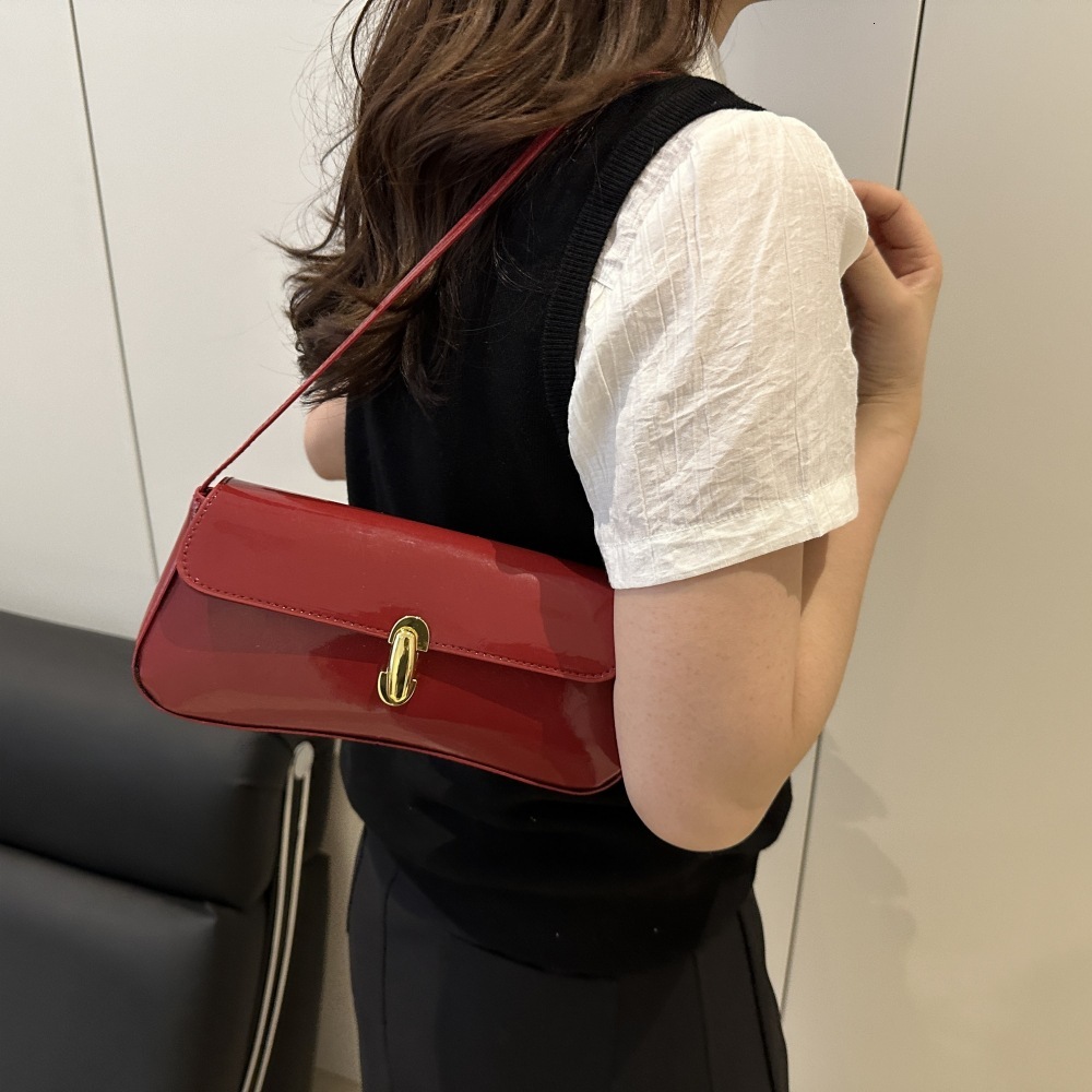 Luxury Brand Designer Bag French Niche Bag Stylish Underarm Bag Women's Bag Baguette Bag Wholesale 2025 New Handheld Versatile Ins Shoulder Bag