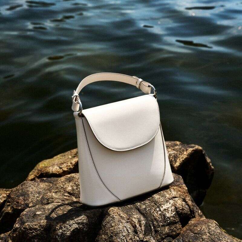 Design Women's Crossbody Bag Cylindrical High-end Shoulder Bag, Cow Leather