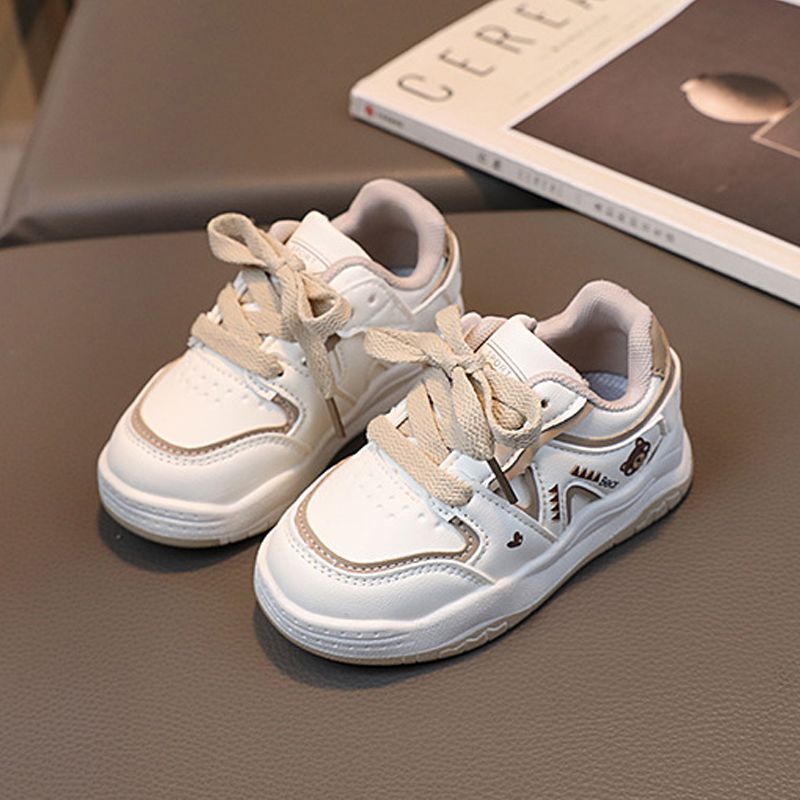 Baby Toddler Shoes for Boys Girls Bear Design Kids Casual Sneakers Non-slip Children Kidsnest New Sport Shoes Running Trainers Sizes US5c-US12.5c