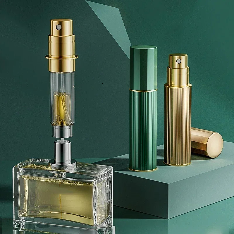 5ML 10ML Mini Bottom Filling Perfume Spray Dispenser Bottles Cosmetic Refillable Spray Atomizer Portable Liquid Container Bottle 250813