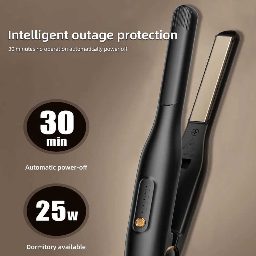 2 in 1 Hair Straightener Hair Curler Suitable for All Hair Types Latest Patented Negative Ion Hair Care Safe Hair Styling Tool W250814