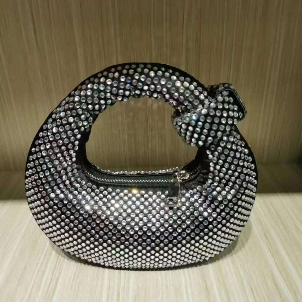 2025 New Elegant Rhinestone Party Mini Bag Handbag Purse For Women