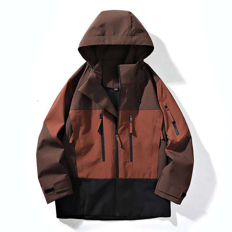 Large Size 5Xl Outdoor Men's Waterproof Hiking Jacket Windproof Windbreaker Camping Hunting Running Trekking Fishing Coat Woman