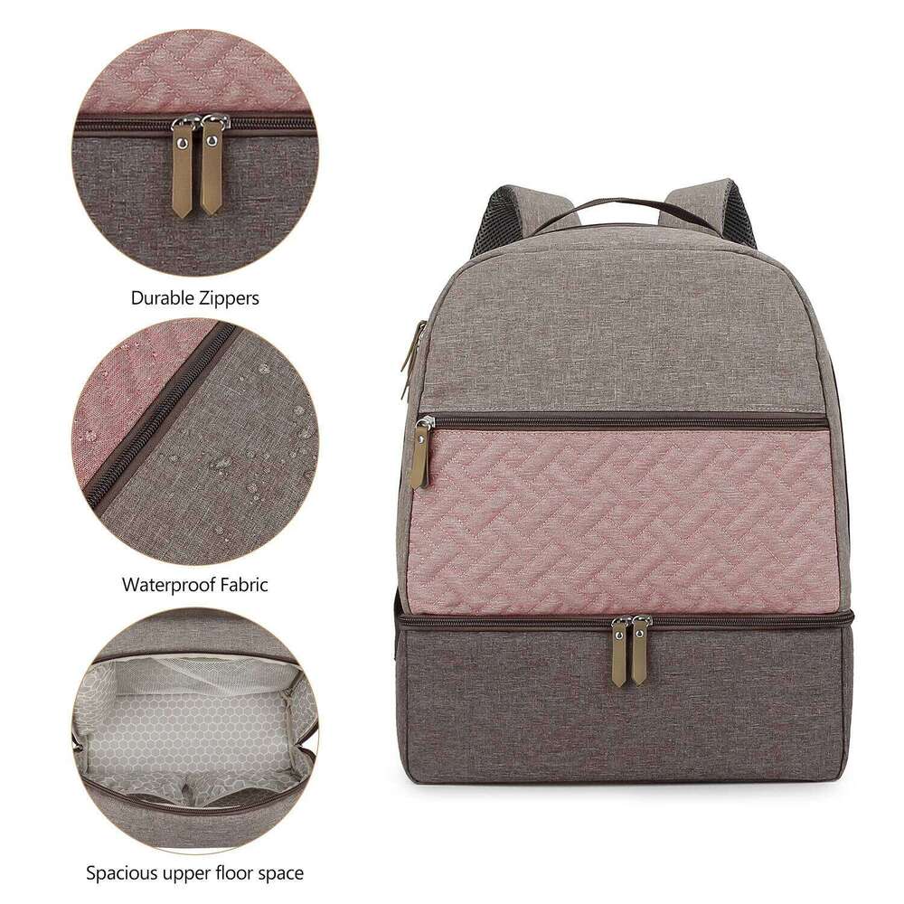 Mother and travel outdoor dining baby food fresh-keeping backpack milk storage mommy bag